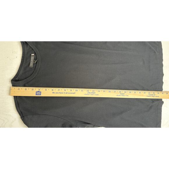 Banana Republic Black Crewneck Tee Short Sleeve Breathable Casual Stretch L - Picture 5 of 6